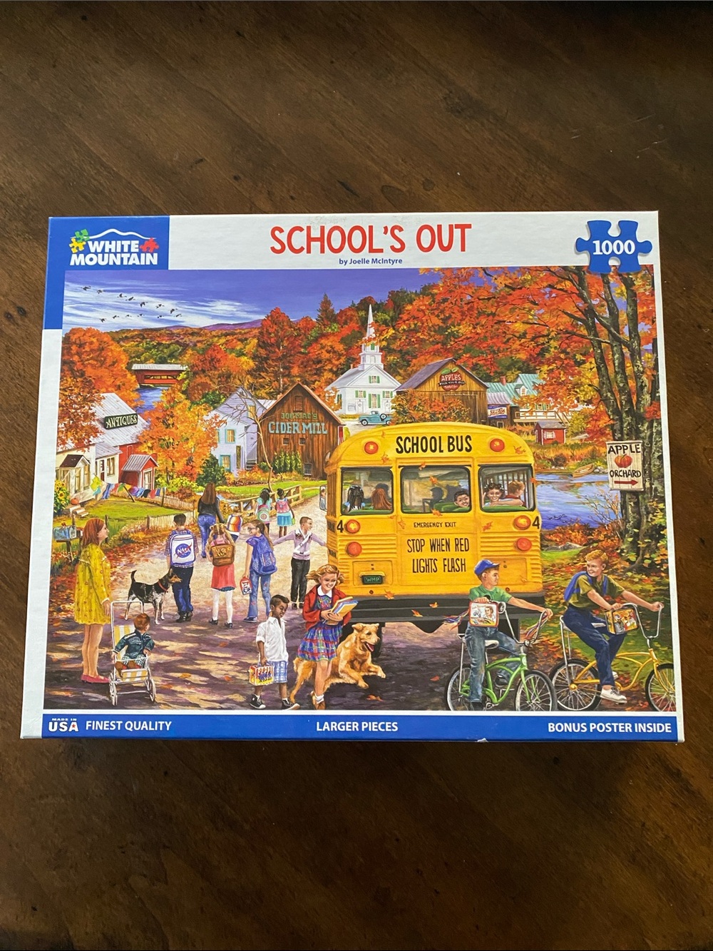 White Mountain • School's Out • 1000 Piece Jigsaw Puzzle